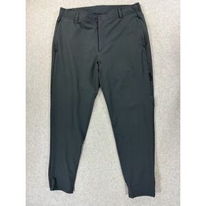 Mack Weldon Light Weight Stretch Chino Pants (Men's Large) Gray